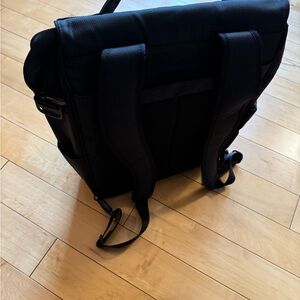 Tumi Black Laptop Backpack Unisex